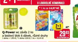 Teta Q power wc závěs nabídka