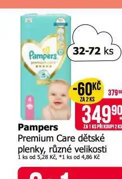 Teta Pampers dětské plenky nabídka