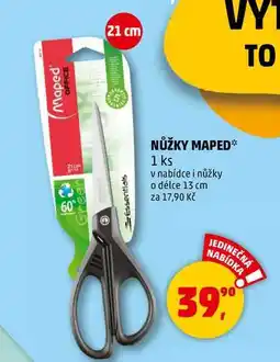 Penny Market NŮŽKY MAPED, 1 ks nabídka