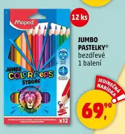 Penny Market JUMBO PASTELKY bezdřevé, 1 balení nabídka