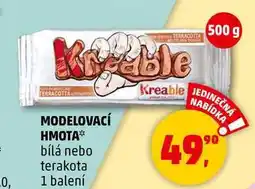 Penny Market MODELOVACÍ HMOTA bílá nebo terakota, 1 balení, 500 g nabídka