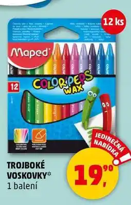 Penny Market TROJBOKÉ VOSKOVKY, 1 balení nabídka