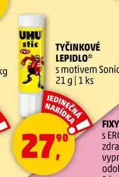 Penny Market TYČINKOVÉ LEPIDLO s motivem Sonic, 21 g nabídka
