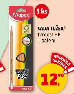 Penny Market SADA TUŽEK, tvrdost HB, 1 balení nabídka