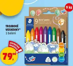 Penny Market TROJBOKÉ VOSKOVKY, 1 balení nabídka