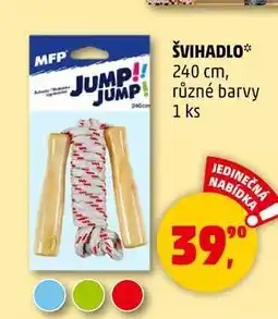 Penny Market ŠVIHADLO, 240 cm, různé barvy, 1 ks nabídka