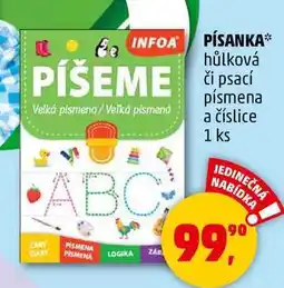 Penny Market PÍSANKA hůlková či psací písmena a číslice, 1 ks nabídka