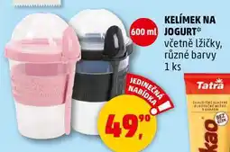 Penny Market KELÍMEK NA JOGURT včetně lžičky, různé barvy, 1 ks nabídka