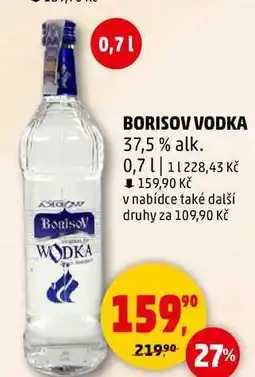 Penny Market BORISOV VODKA 37,5 % alk., 0,7 l nabídka