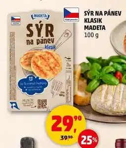 Penny Market SÝR NA PÁNEV KLASIK MADETA, 100 g nabídka