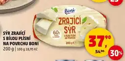 Penny Market SÝR ZRAJÍCÍ S BÍLOU PLÍSNÍ NA POVRCHU BONI, 200 g nabídka