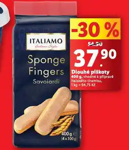 Lidl Dlouhé piškoty nabídka