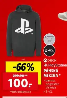 Lidl Pánská mikina nabídka