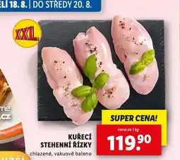 Lidl Kuřecí stehenní řízky nabídka