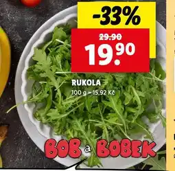 Lidl Rukola nabídka