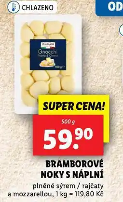 Lidl Bramborové noky s náplní nabídka