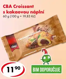 CBA CBA Croissant s kakaovou náplní nabídka