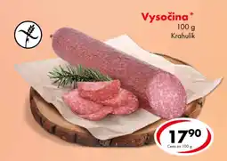 CBA Vysočina nabídka