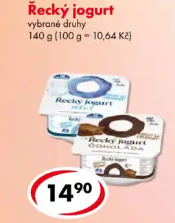 CBA Řecký jogurt nabídka