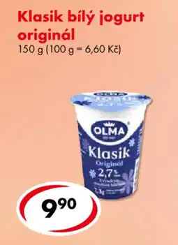 CBA Klasik bílý jogurt originál nabídka