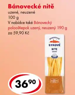 CBA Bánovecké nitě nabídka