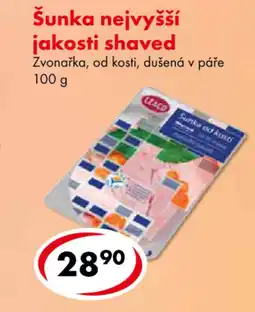 CBA Šunka nejvyšší jakosti shaved nabídka