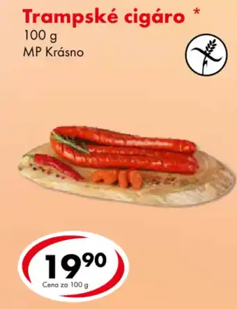 CBA Trampské cigáro nabídka