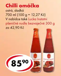 CBA Chilli omáčka nabídka