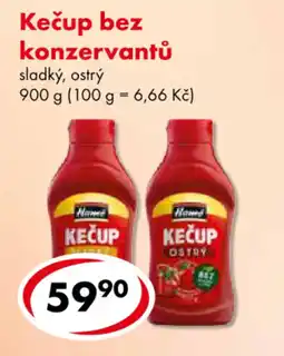 CBA Kečup bez konzervantů nabídka