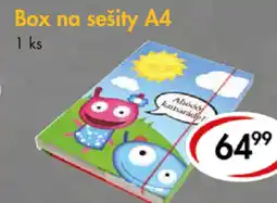 CBA Box na sešity A4 nabídka