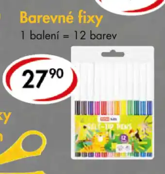 CBA Barevné fixy nabídka
