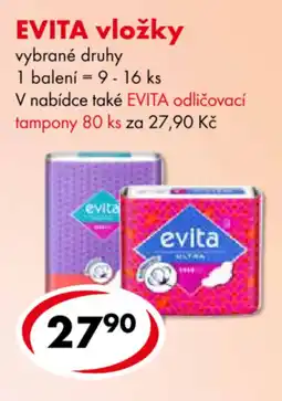 CBA EVITA vložky nabídka