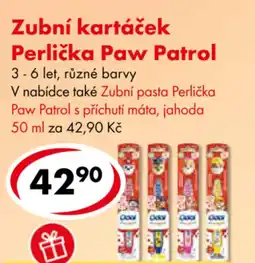 CBA Zubní kartáček Perlička Paw Patrol nabídka