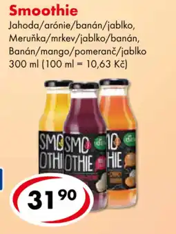 CBA Smoothie nabídka