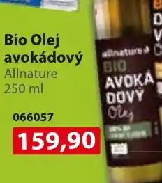 Konzum Bio Olej avokádový nabídka