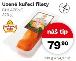 Konzum Uzené kuřecí filety nabídka