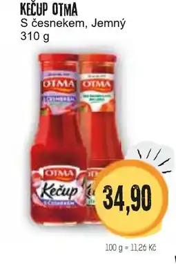 Konzum OTMA Kečup nabídka