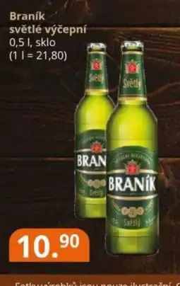 Potraviny CZ Braník světlé výčepní nabídka