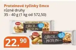 Potraviny CZ Proteinové tyčinky Emco nabídka