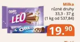 Potraviny CZ Milka nabídka