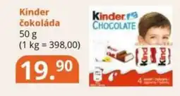 Potraviny CZ Kinder čokoláda nabídka