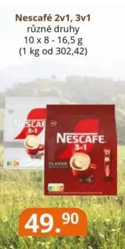 Potraviny CZ Nescafé 2v1, 3v1 nabídka