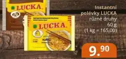 Potraviny CZ LUCKA Instantní polévky nabídka