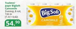 Potraviny CZ Toaletní papír BigSoft Camomile nabídka