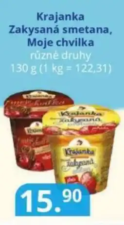 Potraviny CZ Krajanka Zakysaná smetana, Moje chvilka nabídka