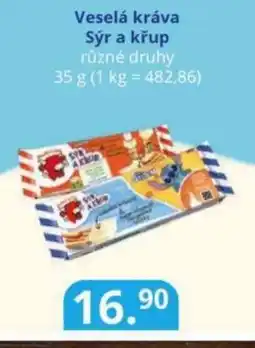 Potraviny CZ Veselá kráva Sýr a křup nabídka