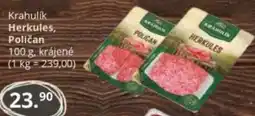Potraviny CZ Krahulik Herkules, Poličan nabídka
