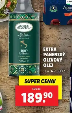 Lidl Extra panenský oilvový olej nabídka