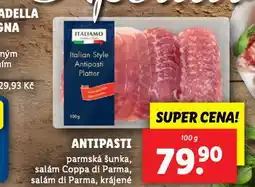Lidl Antipasti nabídka