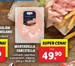 Lidl Mortadella farcitella nabídka